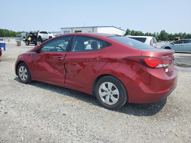  HYUNDAI ELANTRA 2016 Red