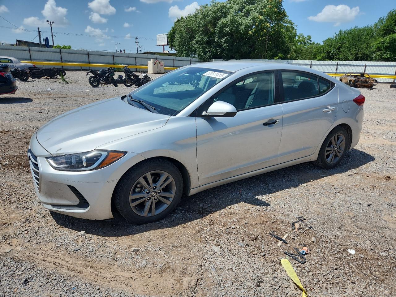 2017 Hyundai Elantra Se за продажба в Oklahoma City, OK - Hail