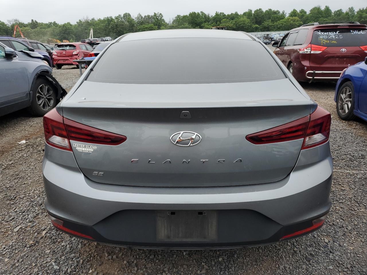 2019 Hyundai Elantra Se VIN: KMHD74LF3KU791670 Lot: 62463295
