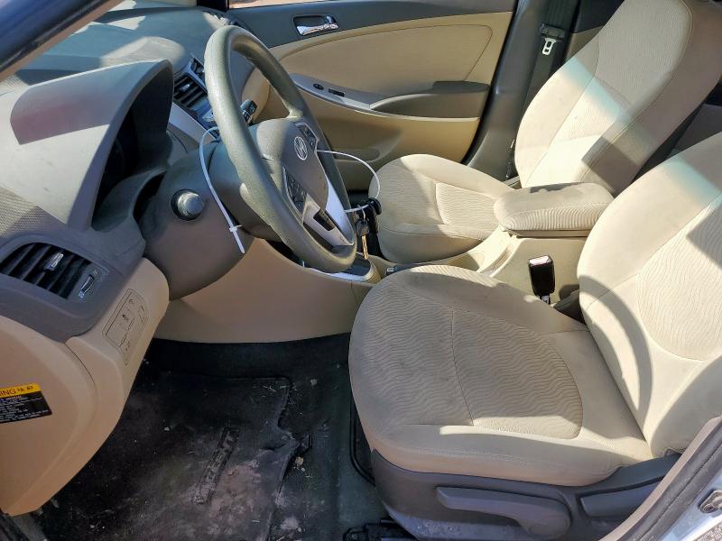  HYUNDAI ACCENT 2012 Granatowy