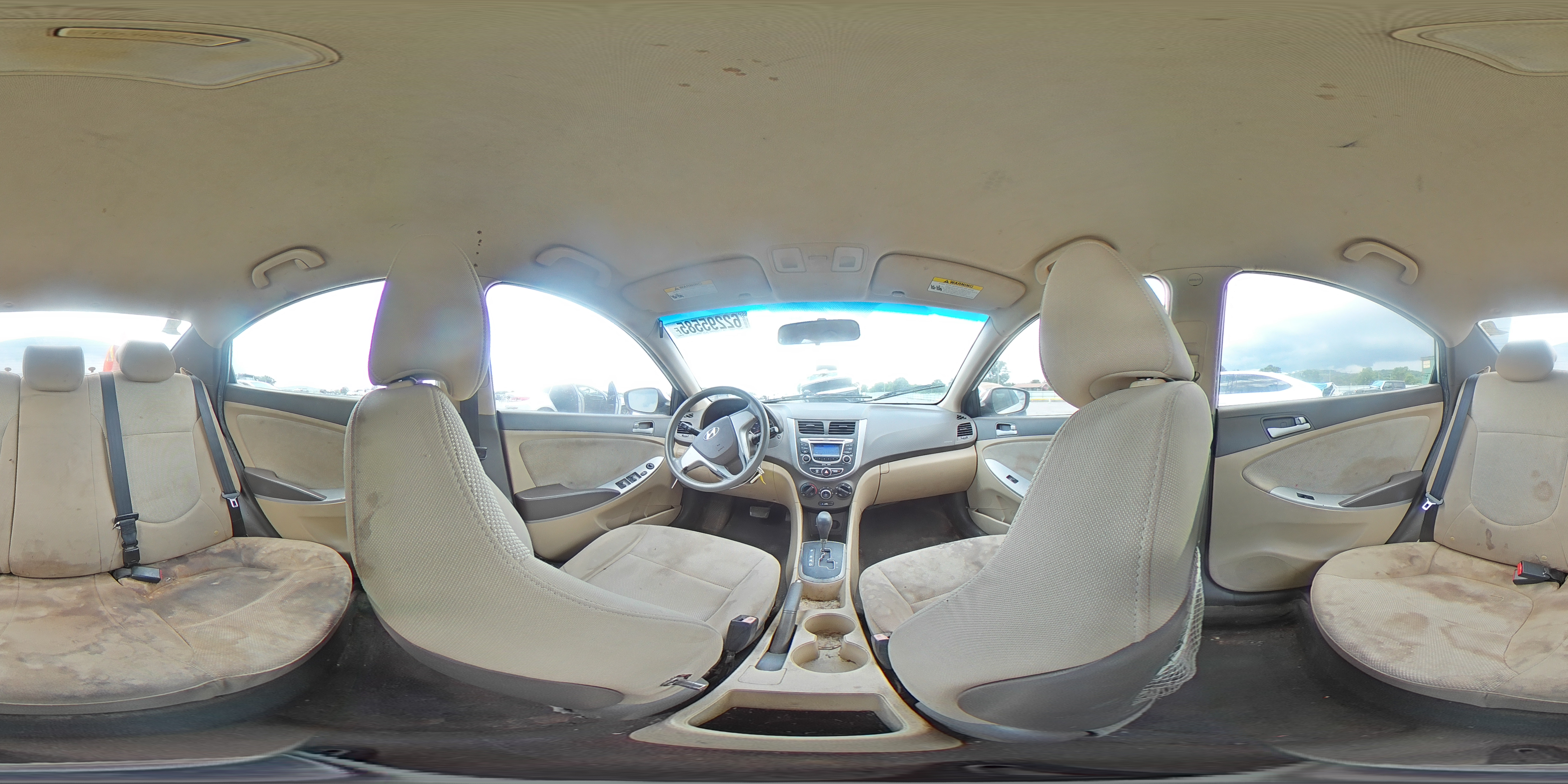 2012 Hyundai Accent Gls VIN: KMHCT4AE4CU253224 Lot: 62295585