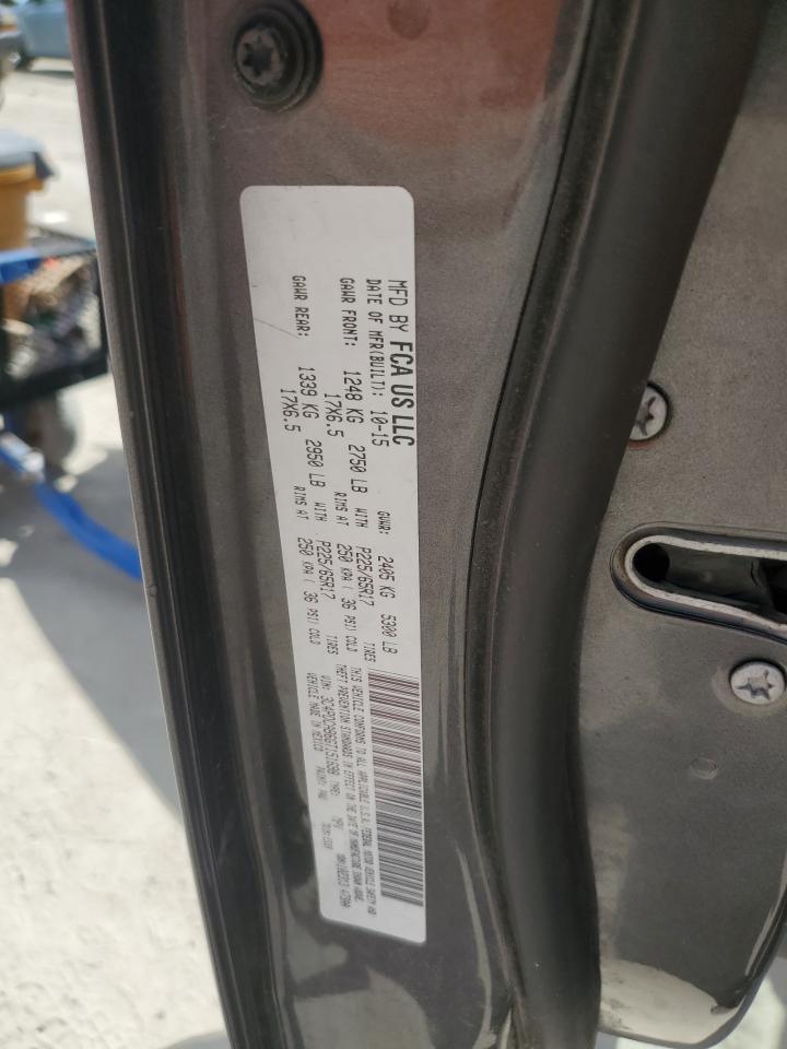 2016 Dodge Journey Se VIN: 3C4PDCAB6GT151698 Lot: 62088865