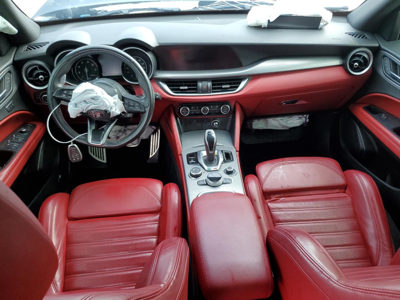 2021 Alfa Romeo Stelvio Ti VIN: ZASPAKBN5M7D01433 Lot: 58750305