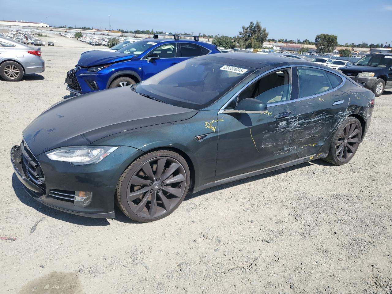 TESLA MODEL S 2013 VIN 5YJSA1CP2DFP05684