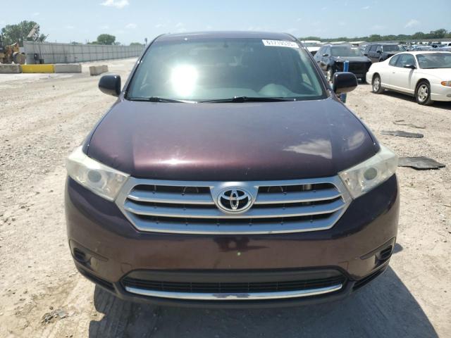  TOYOTA HIGHLANDER 2013 Burgundy