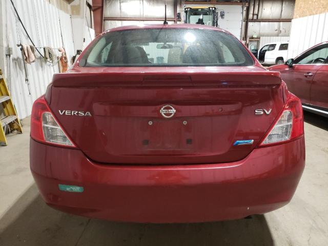  NISSAN VERSA 2013 Burgundy