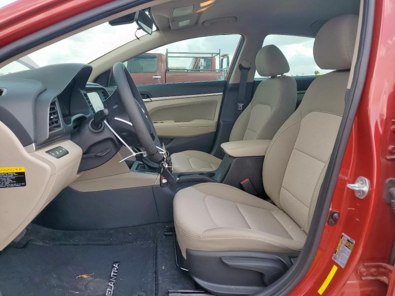  HYUNDAI ELANTRA 2019 Red