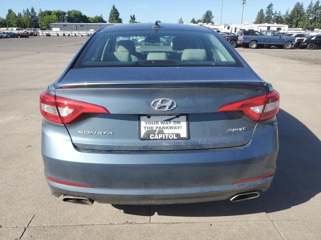  HYUNDAI SONATA 2016 Синий
