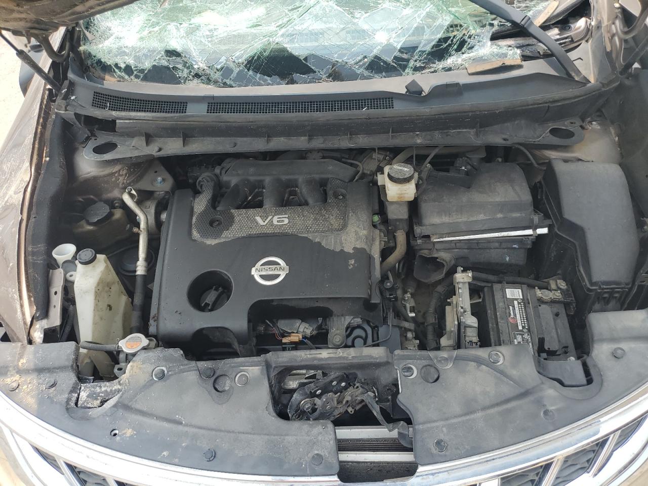 2013 Nissan Murano S VIN: JN8AZ1MW5DW306696 Lot: 59209285