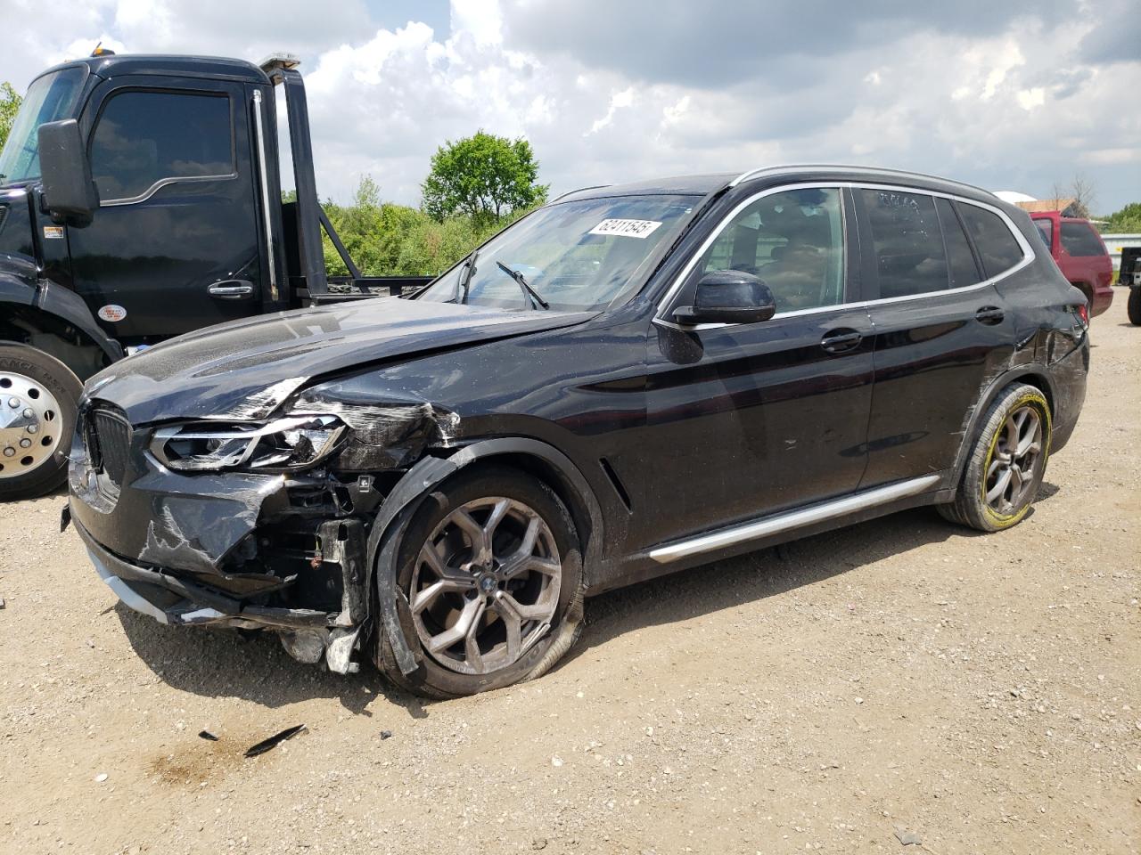BMW X3 2023 VIN 5UX53DP07P9P29109