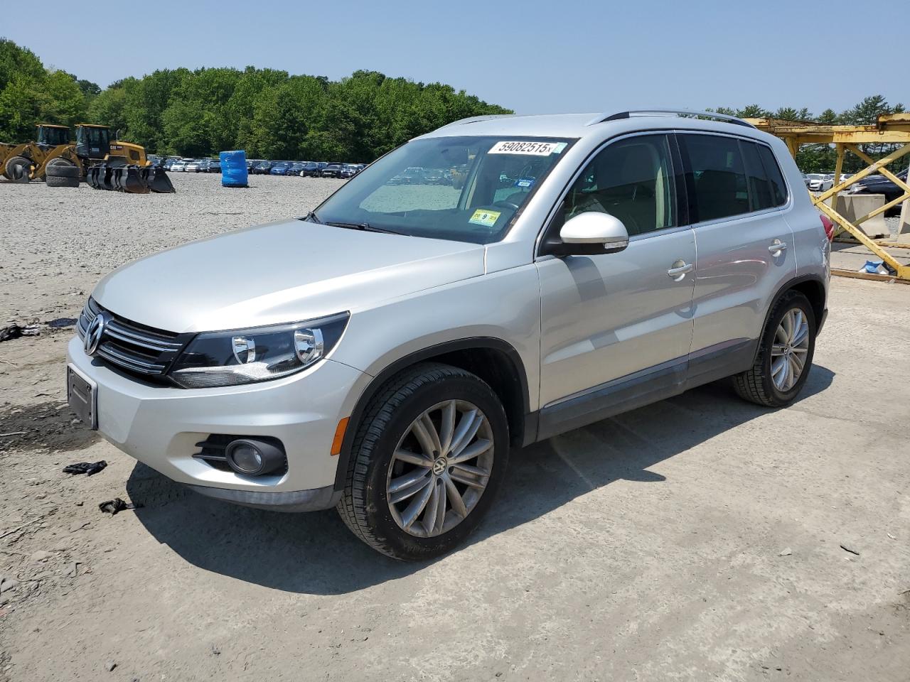 2012 Volkswagen Tiguan S en Venta en Windsor, NJ - Rear End
