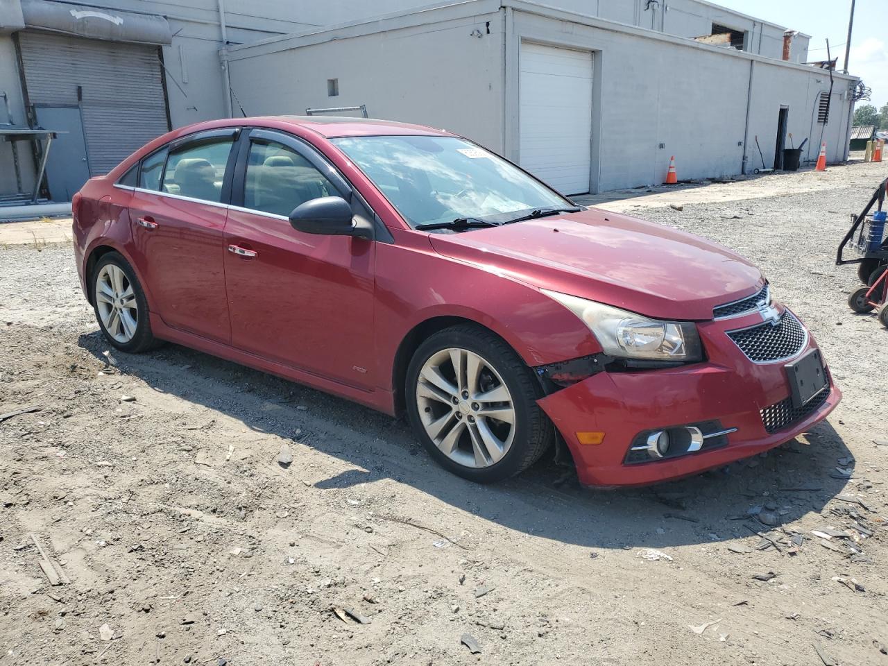 CHEVROLET CRUZE 2012 VIN 1G1PH5SC6C7351401 zdjęcie 4