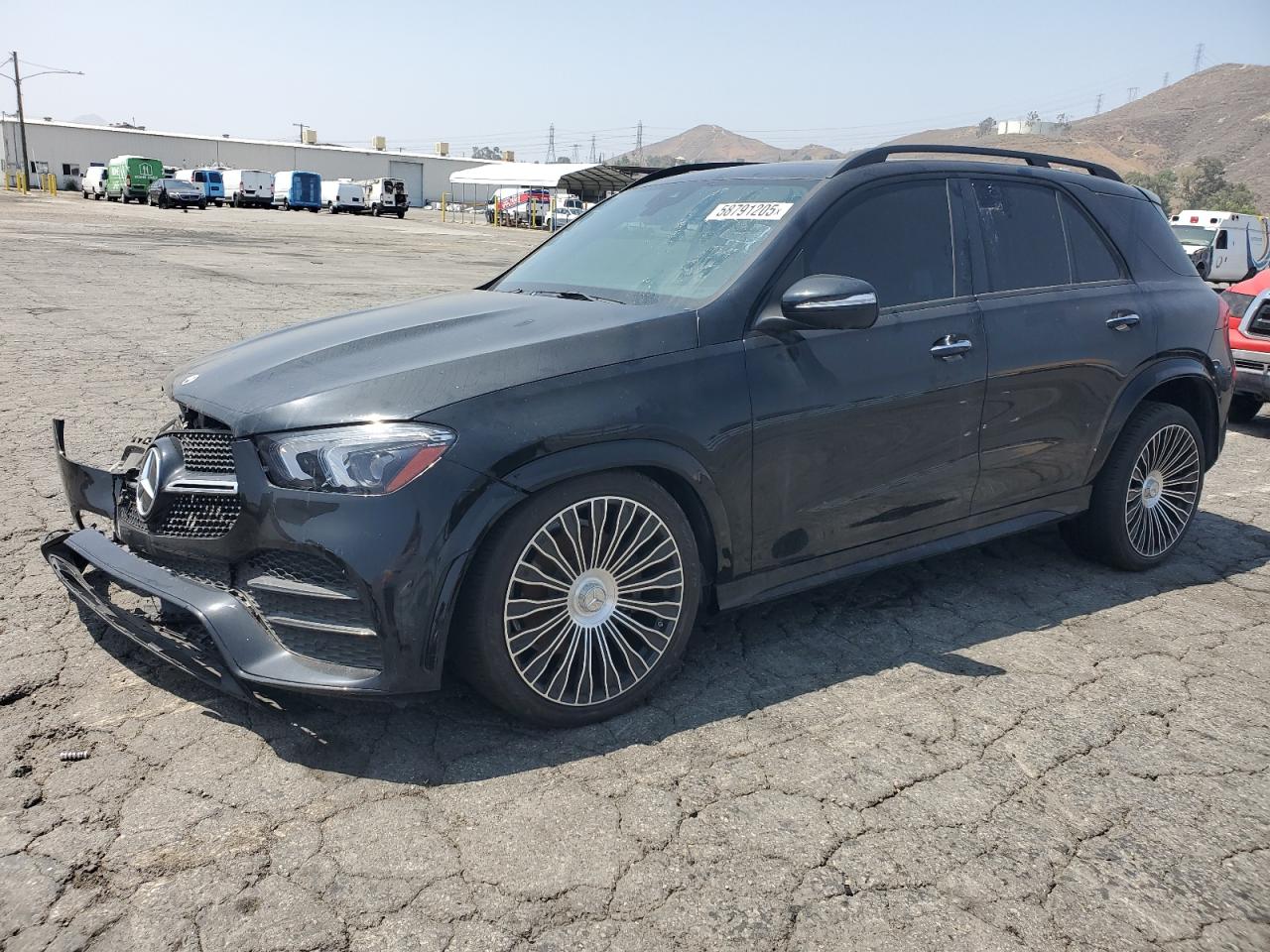 2021 Mercedes-Benz Gle 450 4Matic იყიდება Colton-ში, CA - Front End
