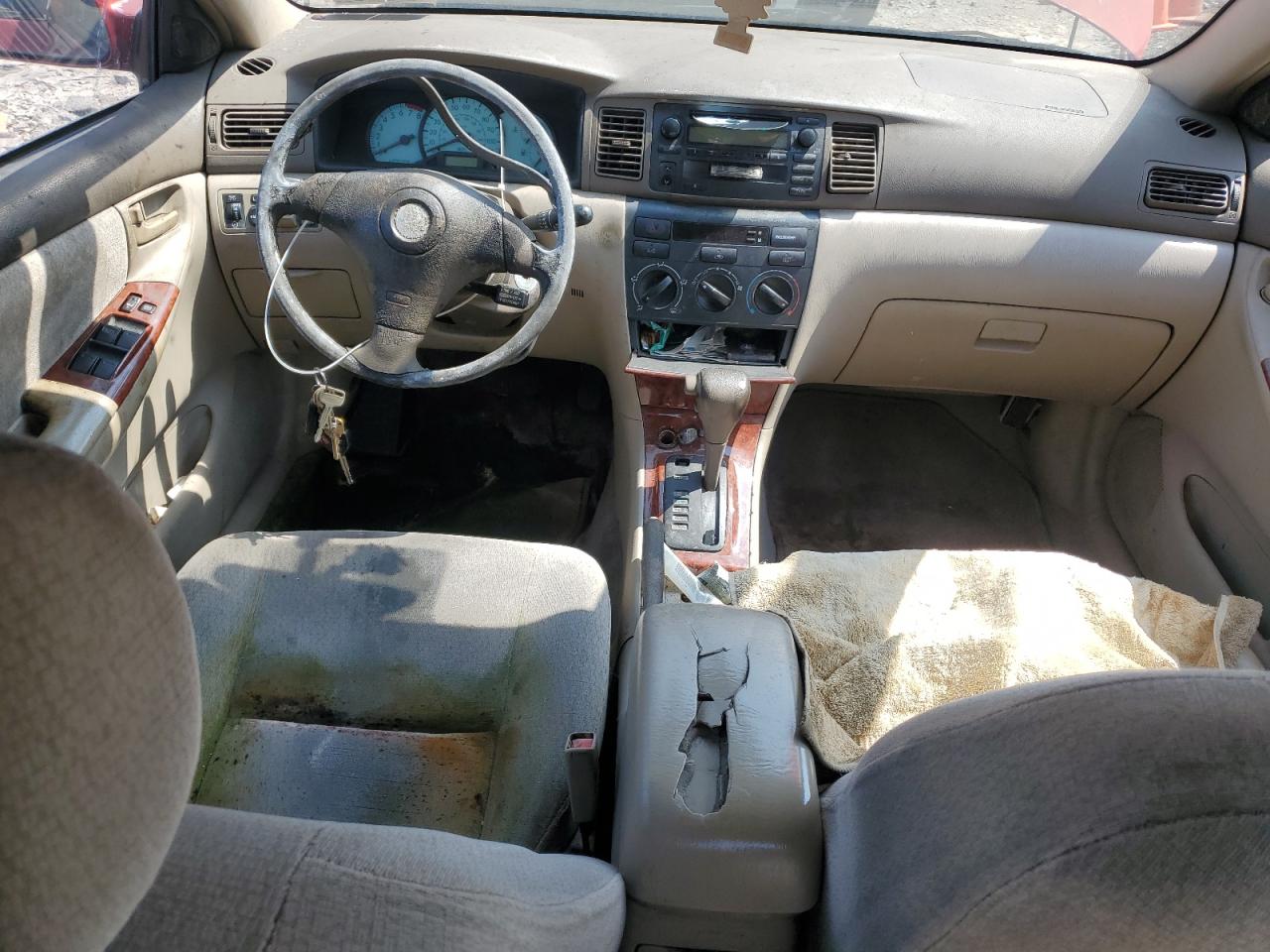 2003 Toyota Corolla Ce VIN: 1NXBR32E43Z161596 Lot: 59222385