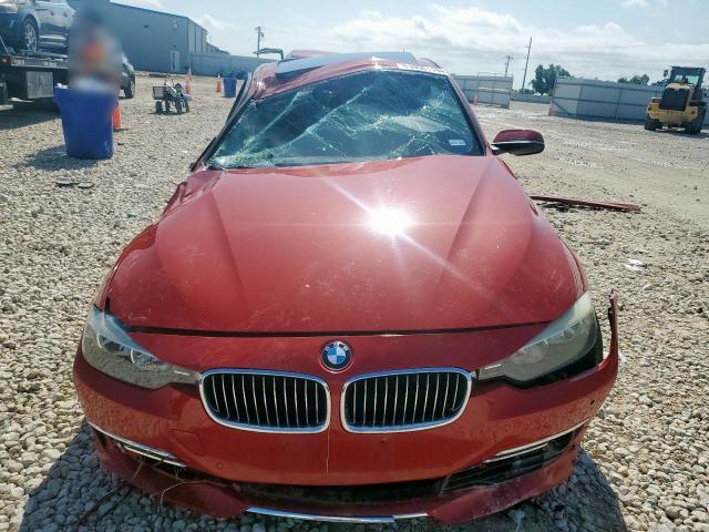 BMW 3 SERIES 2014 Czerwony