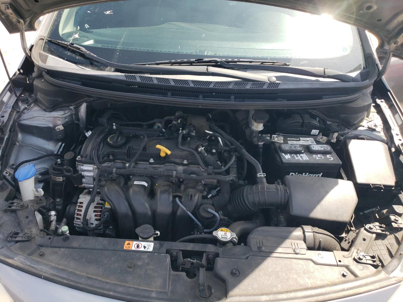 2016 Kia Forte Lx VIN: KNAFK5A85G5644027 Lot: 59862595