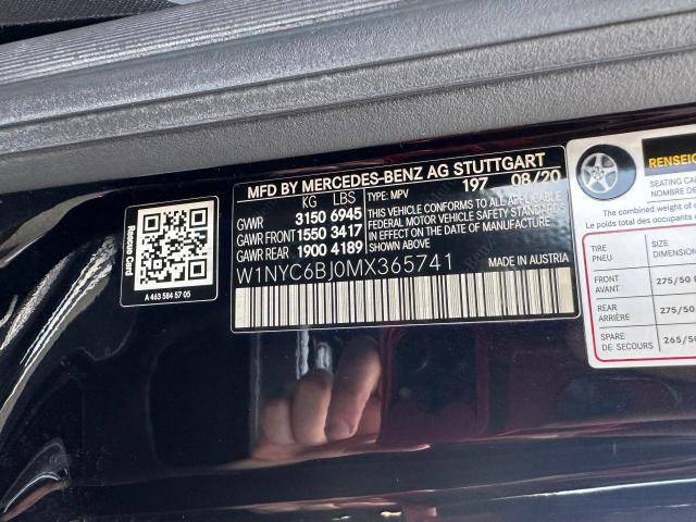 2021 MERCEDES-BENZ G 550  