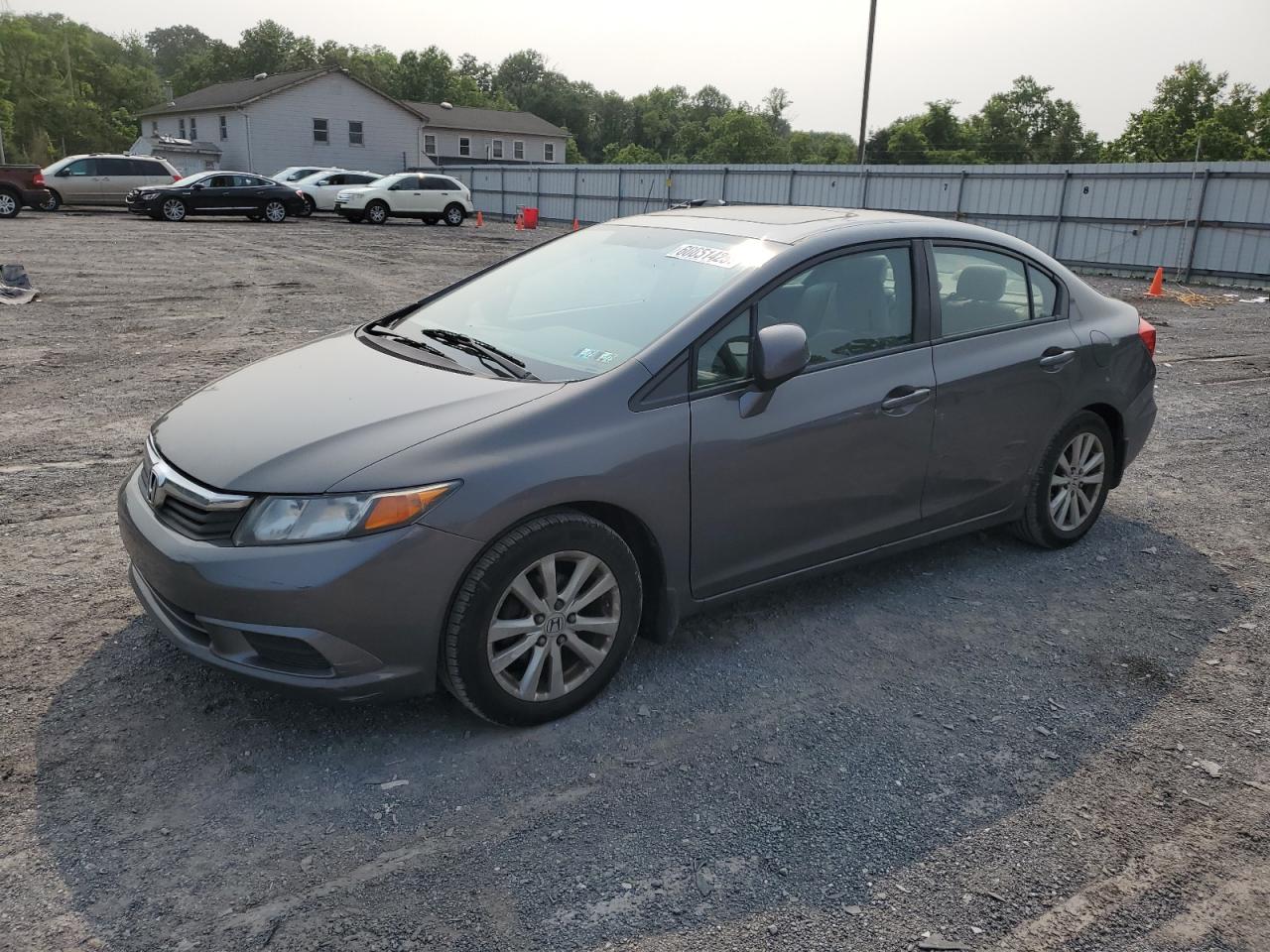 2012 Honda Civic Ex for Sale in York Haven, PA - Side