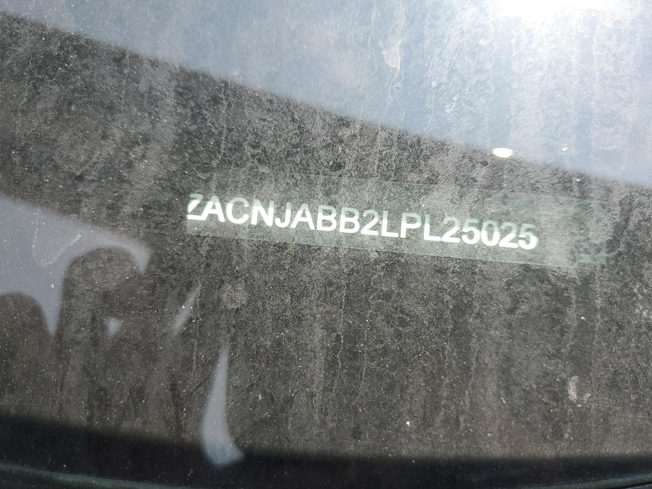 2020 Jeep Renegade Latitude VIN: ZACNJABB2LPL25025 Lot: 59745345