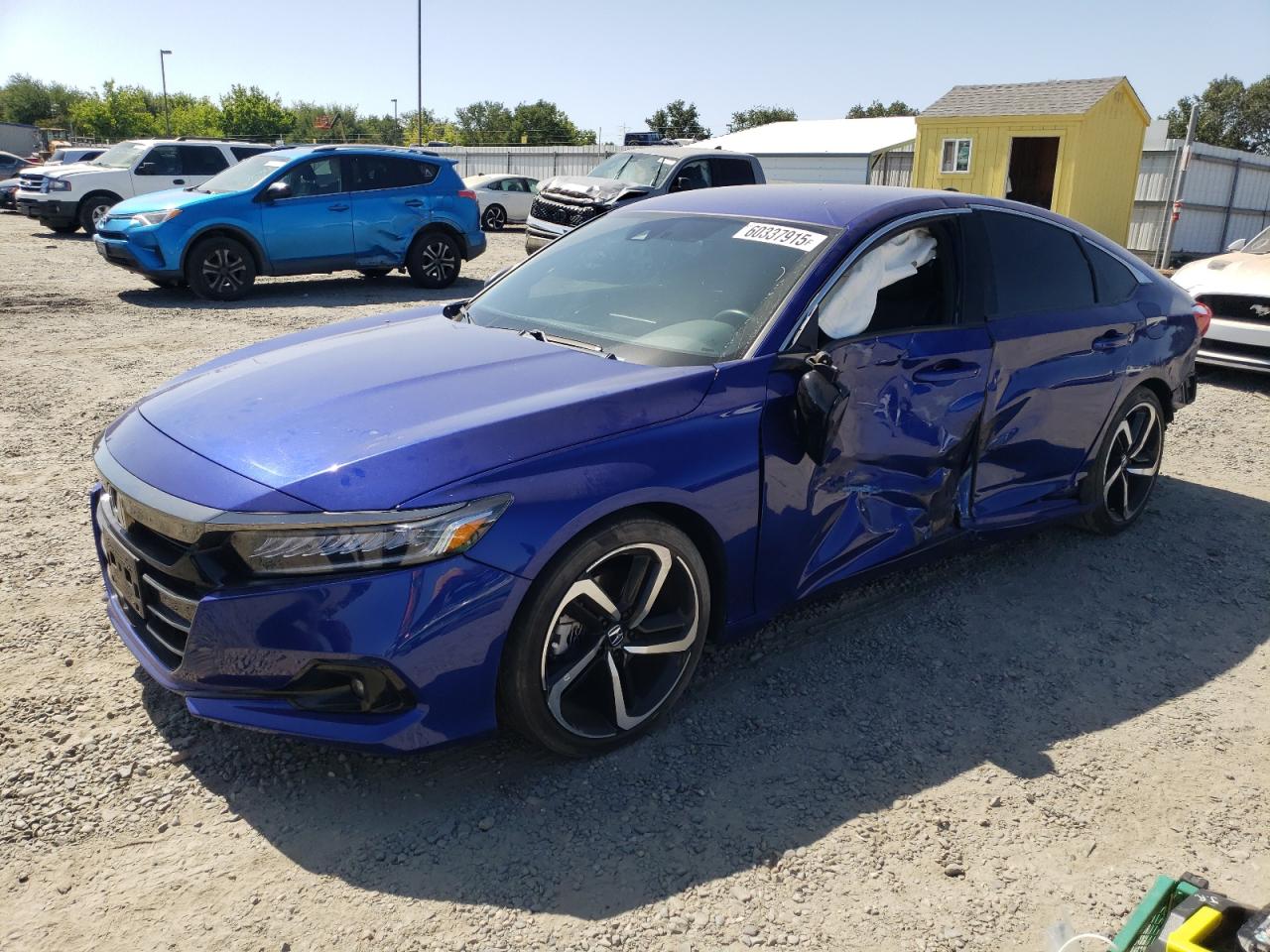 2022 Honda Accord Sport VIN: 1HGCV1F36NA052094 Lot: 60337915