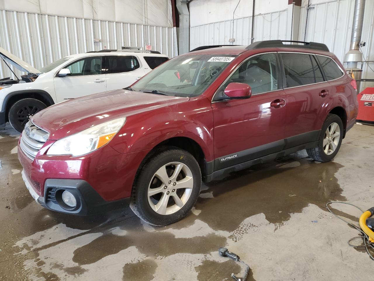 2014 Subaru Outback 2.5I Limited за продажба в Franklin, WI - Hail