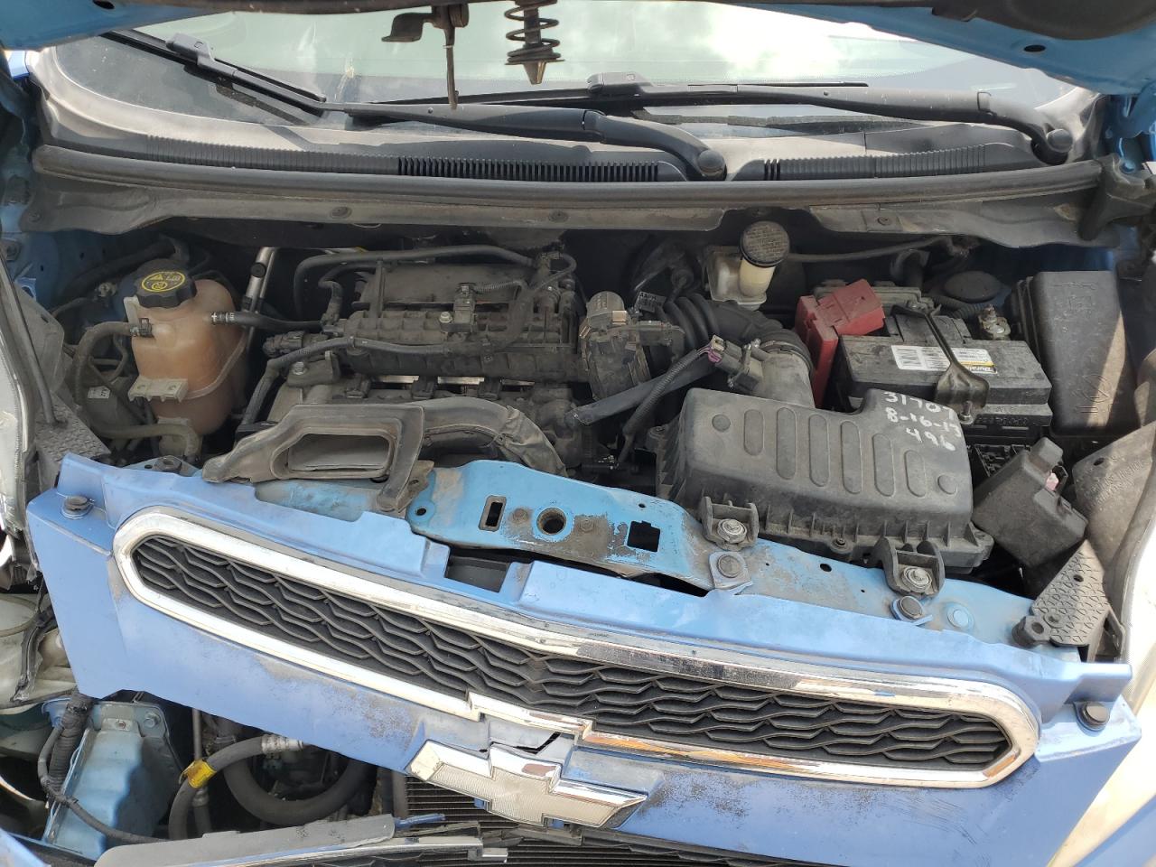 2013 Chevrolet Spark Ls VIN: KL8CB6S90DC606644 Lot: 59469445