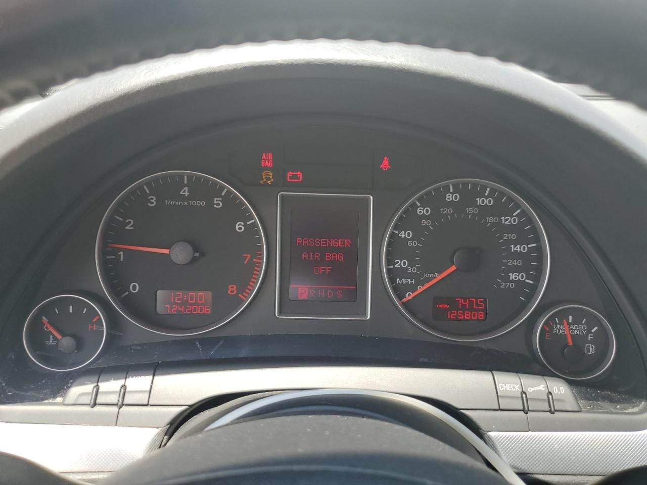 AUDI A4 2008 VIN WAUDF78E18A025369 zdjęcie 9