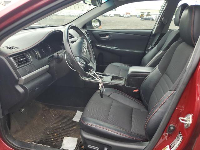  TOYOTA CAMRY 2017 Maroon
