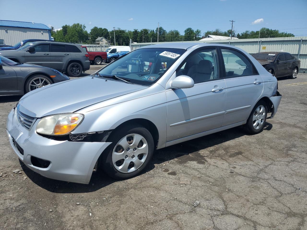 2007 Kia Spectra Ex на продаже в Pennsburg, PA - Rear End