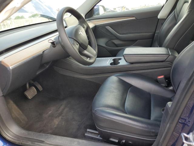  TESLA MODEL 3 2022 Blue