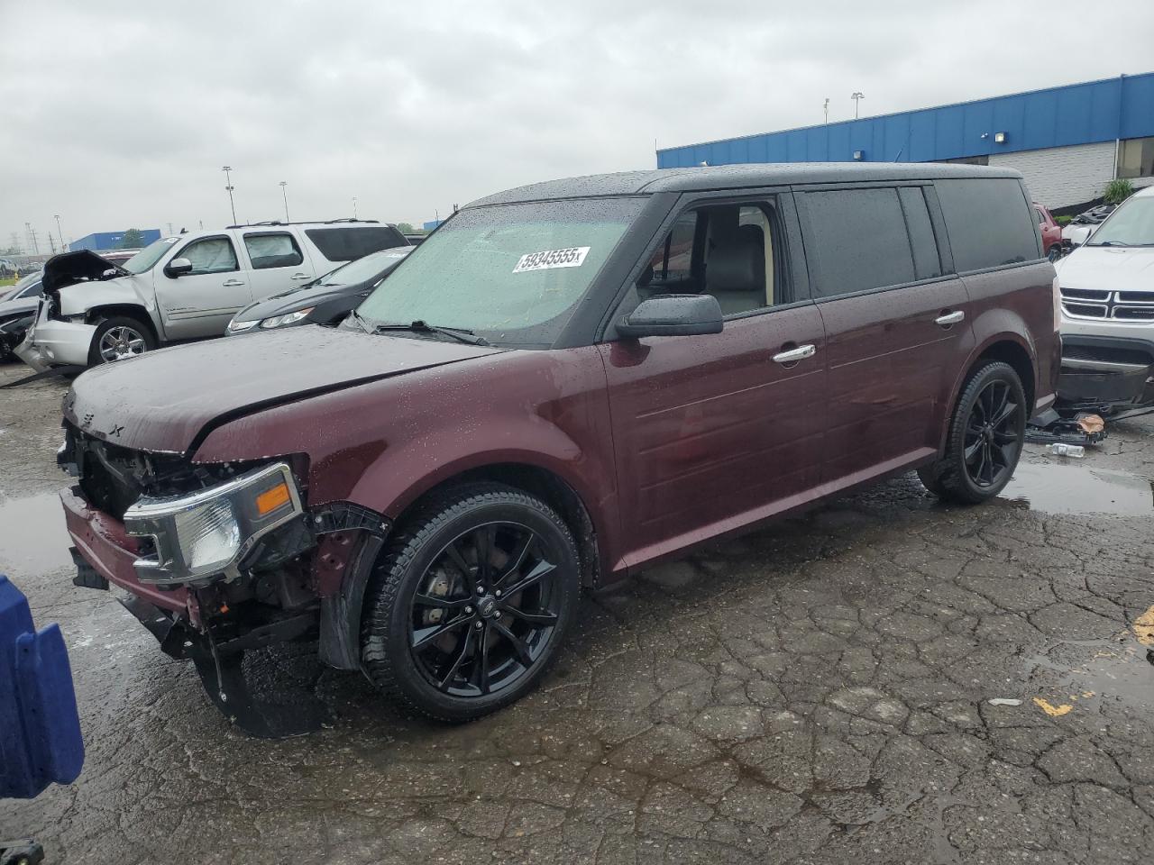 2019 Ford Flex Sel zu verkaufen in Woodhaven, MI - Front End