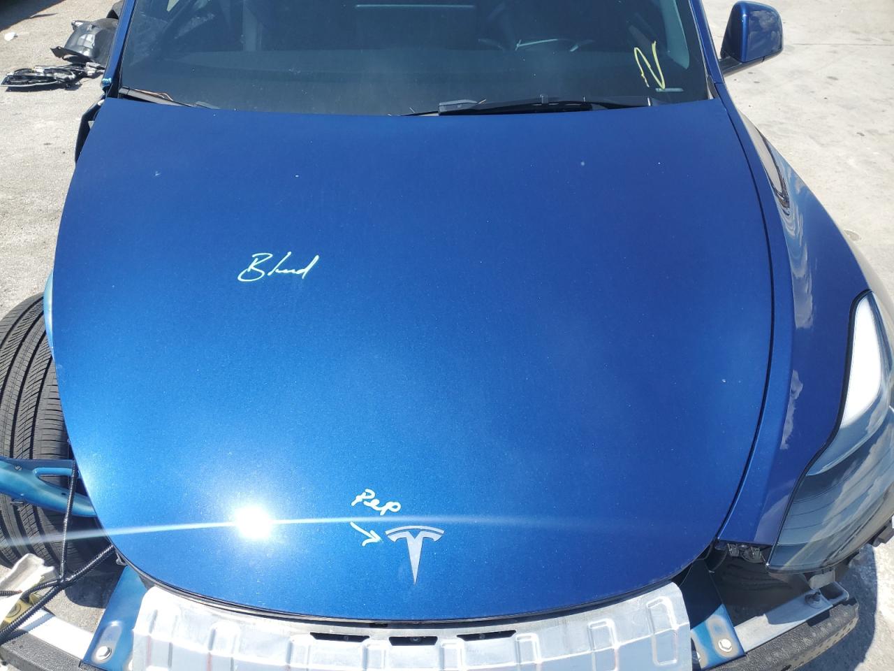2024 Tesla Model Y VIN: 7SAYGDEF1RA283459 Lot: 58463435