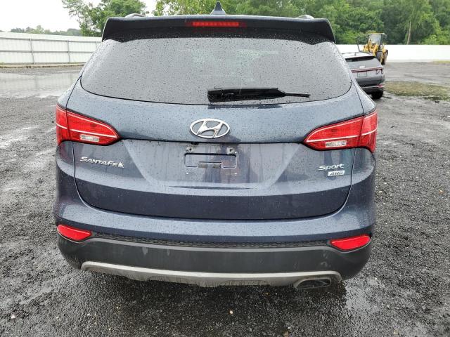  HYUNDAI SANTA FE 2016 Синий