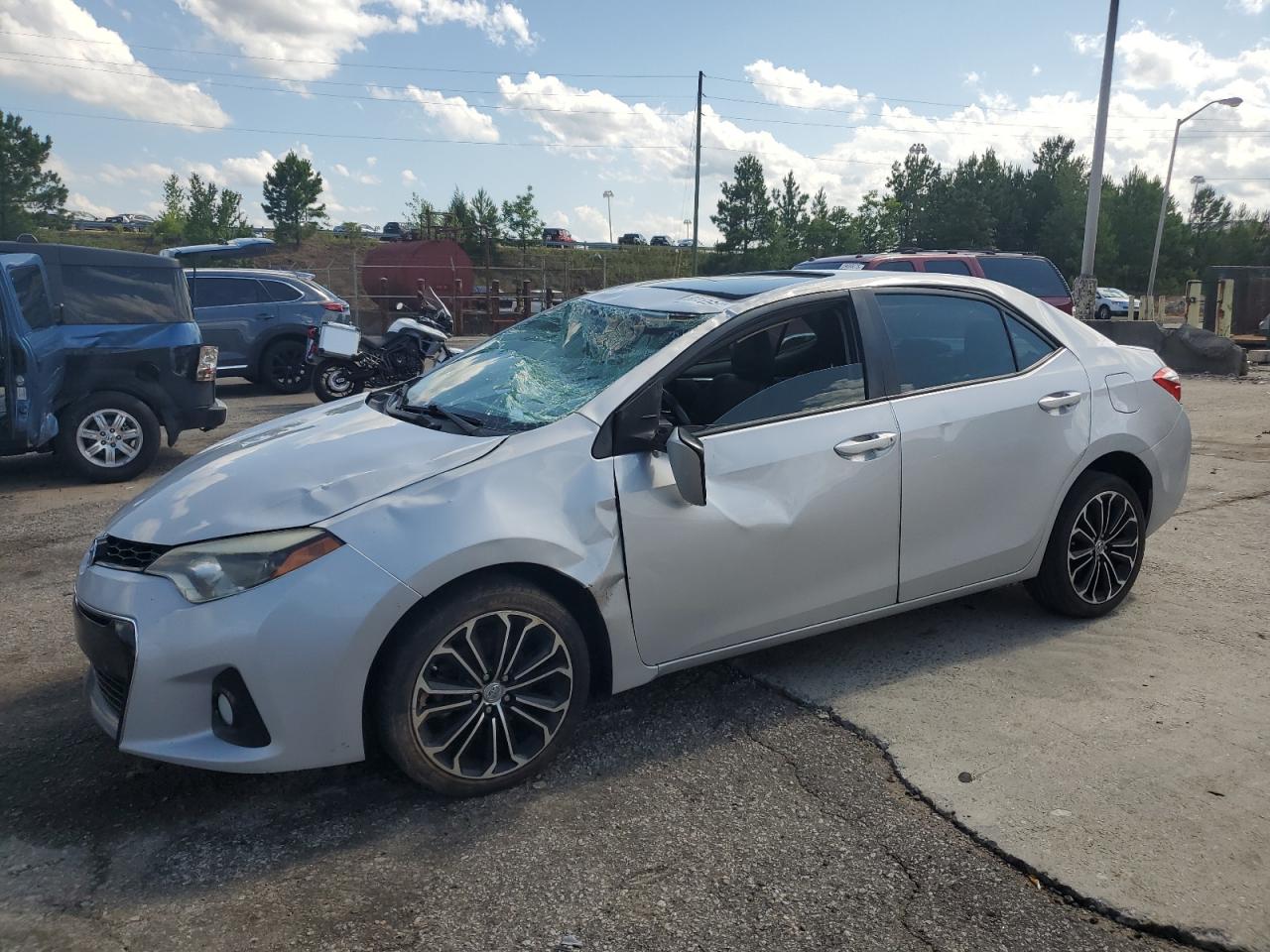 2014 Toyota Corolla L na sprzedaż w Gaston, SC - Top/Roof