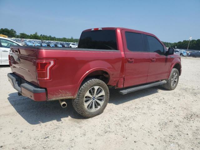  FORD F-150 2015 Красный