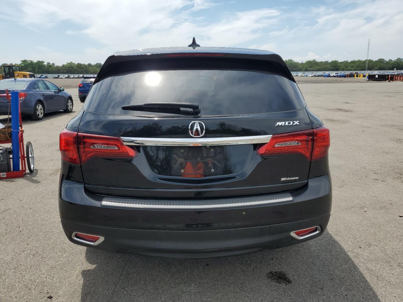 2016 Acura Mdx Technology VIN: 5FRYD4H4XGB062702 Lot: 61008765