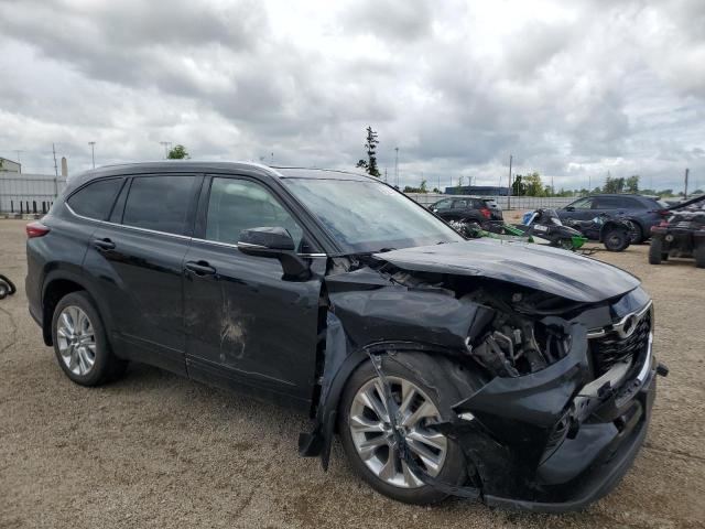  TOYOTA HIGHLANDER 2022 Czarny