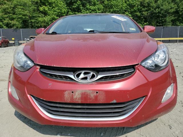 Sedans HYUNDAI ELANTRA 2013 Czerwony