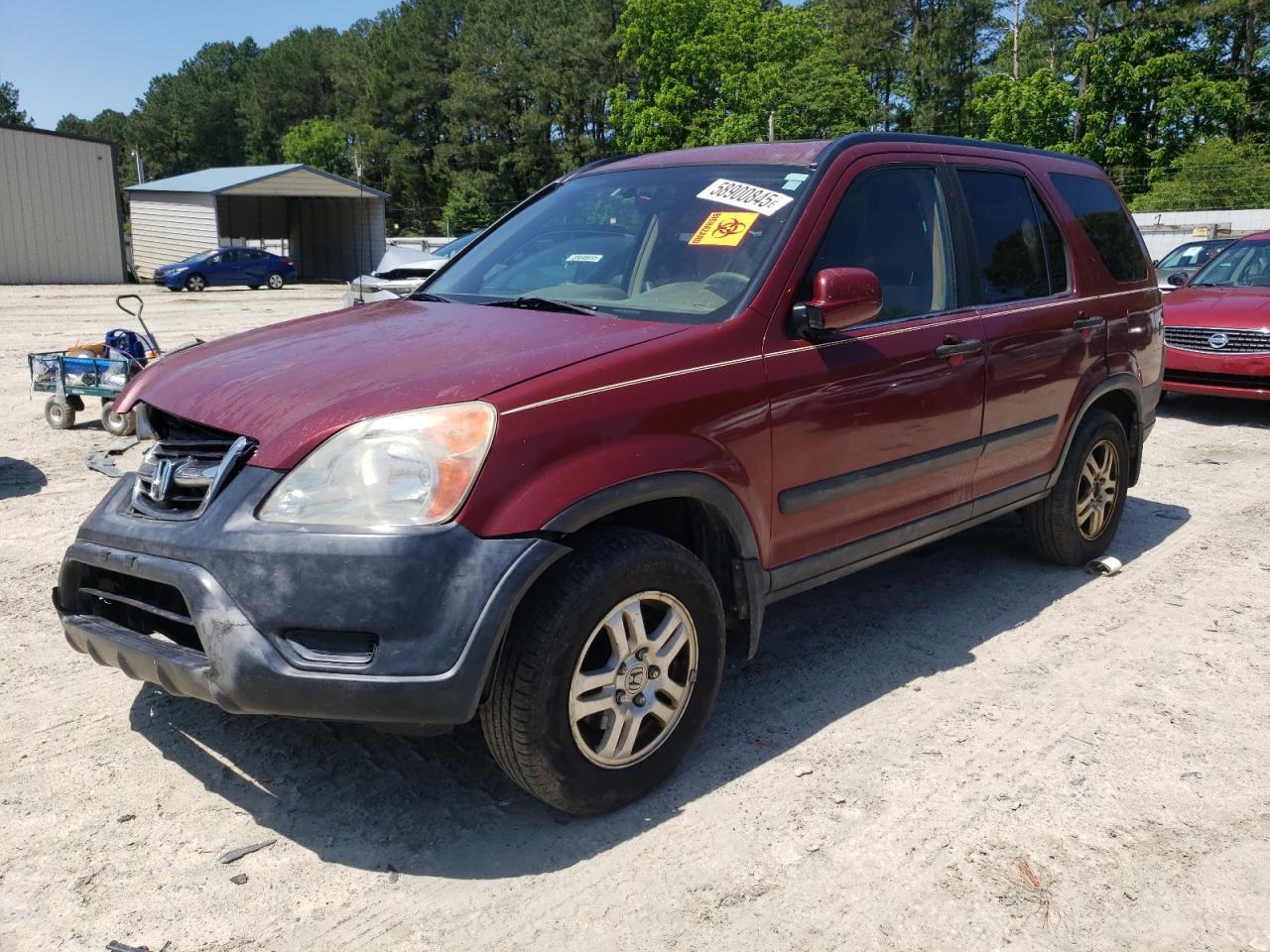 2003 Honda Cr-V Ex იყიდება Seaford-ში, DE - Front End