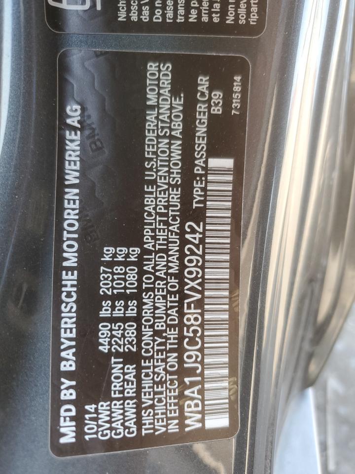 2015 BMW M235Xi VIN: WBA1J9C58FVX99242 Lot: 62509845