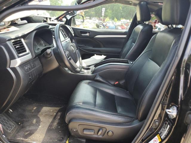  TOYOTA HIGHLANDER 2017 Czarny