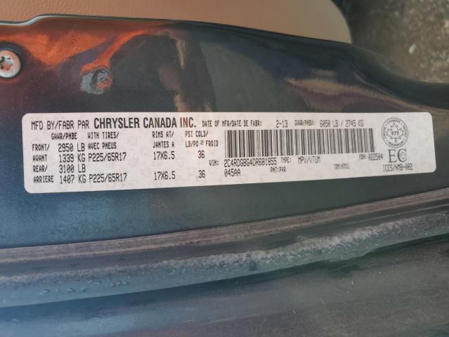 2013 DODGE GRAND CARAVAN SE  