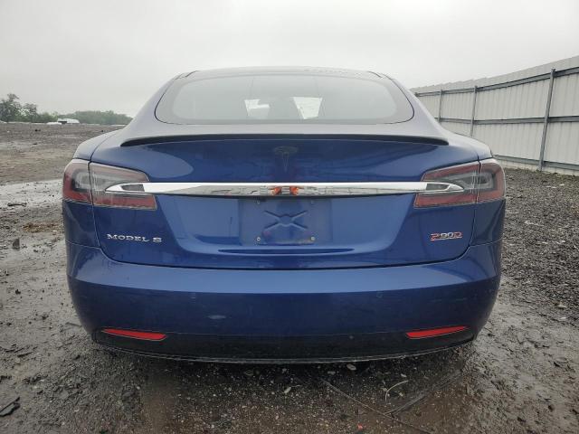 Hatchbacks TESLA MODEL S 2016 Granatowy