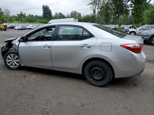  TOYOTA COROLLA 2015 Srebrny