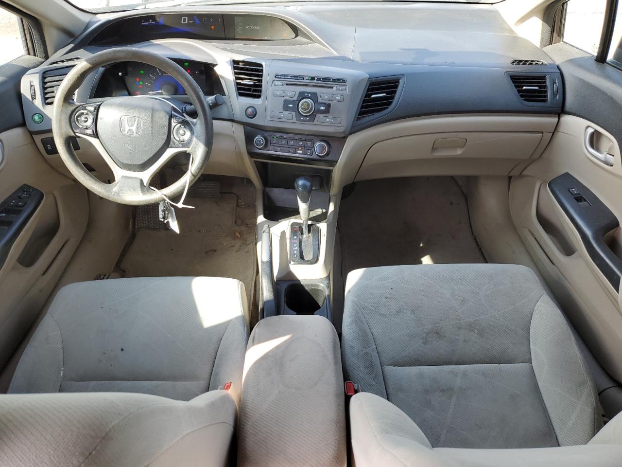 HONDA CIVIC 2012 VIN 2HGFB2F52CH572806 фото 8