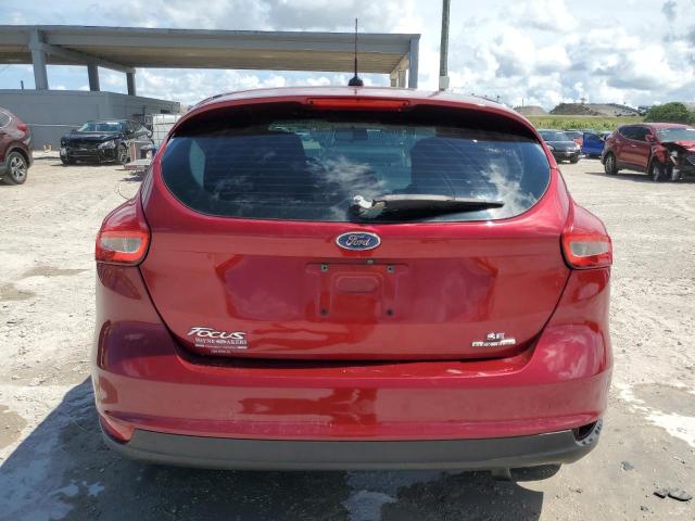 Hatchbacks FORD FOCUS 2016 Red
