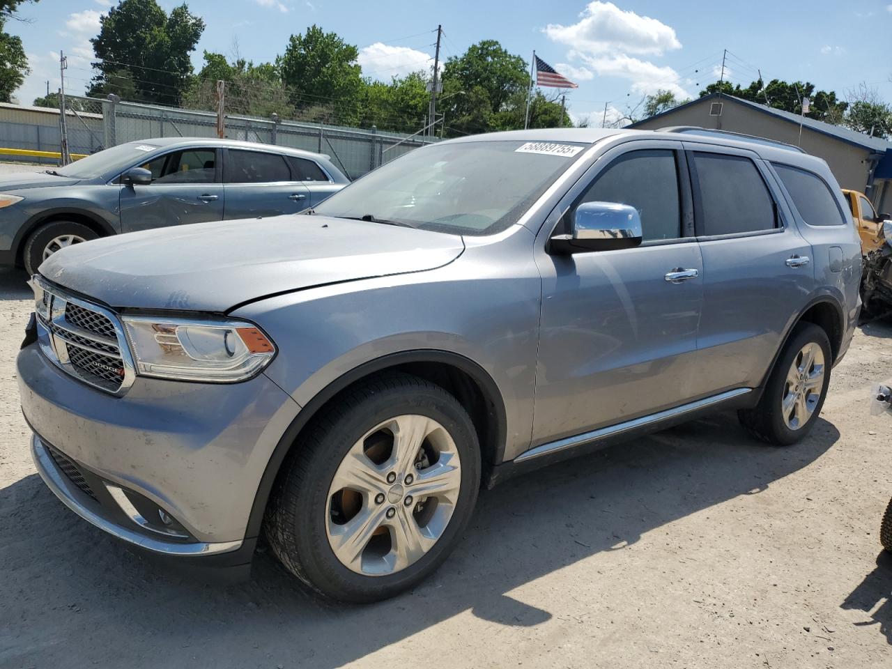 2014 Dodge Durango Sxt за продажба в Wichita, KS - Front End