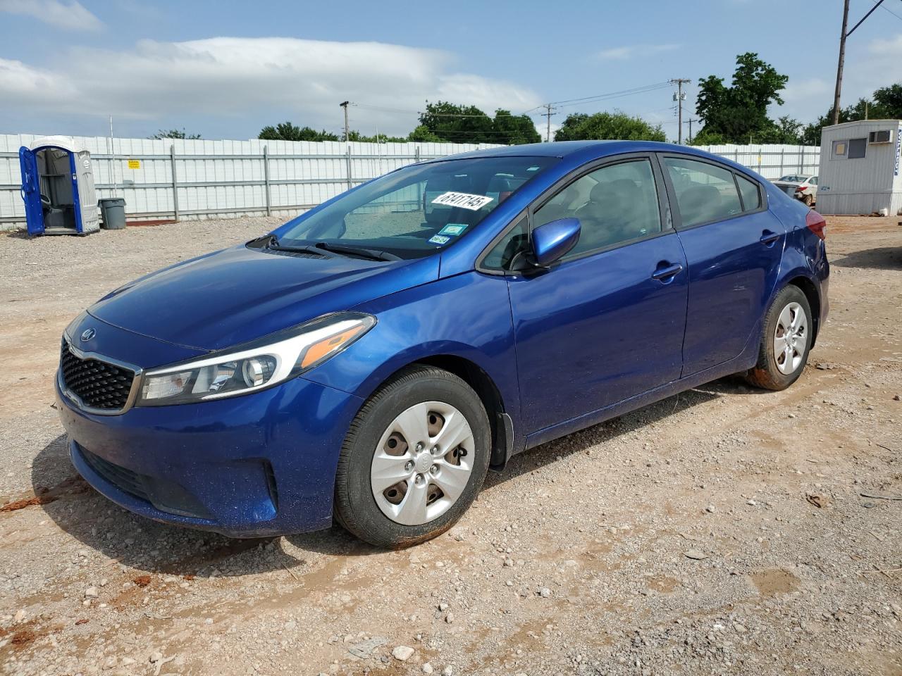 2017 Kia Forte Lx იყიდება Oklahoma City-ში, OK - Mechanical