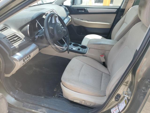  SUBARU OUTBACK 2015 Зеленый