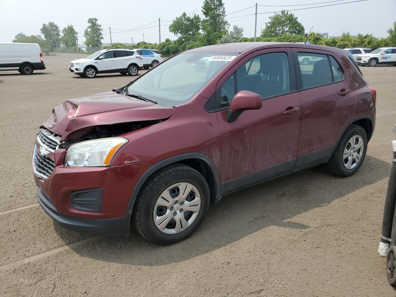 2014 Chevrolet Trax Ls na sprzedaż w Montreal-est, QC - Front End